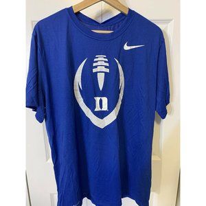 New Nike Dri‎ Fit Football D T-Shirt Men’s Sz XL Blue NWT